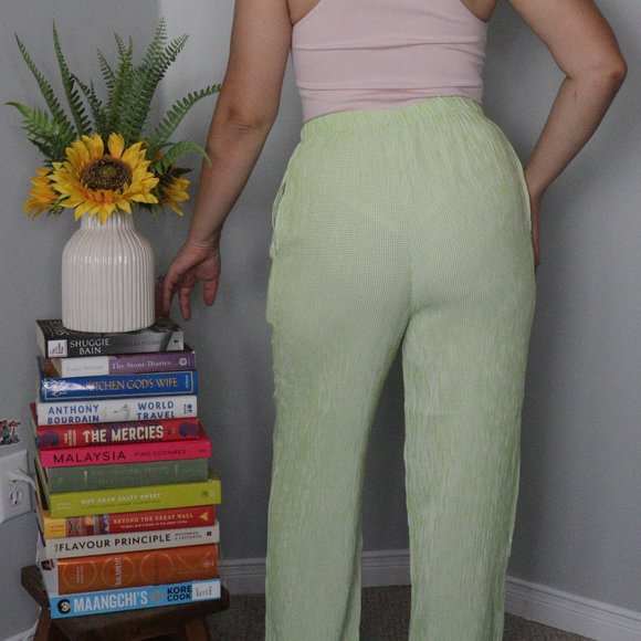 🌏 Braemar Jeremy Scott / Vintage Gingham Pants / Size 10 - Picture 4 of 11